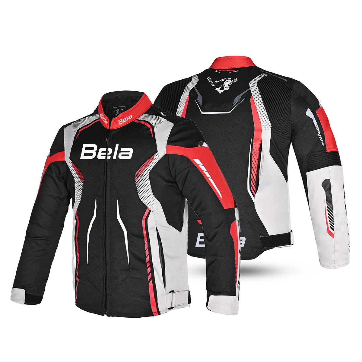 BELA STAR LIGHT Moto Junior Textile Jackets Ice Red Black – 2 – Maximomoto PT