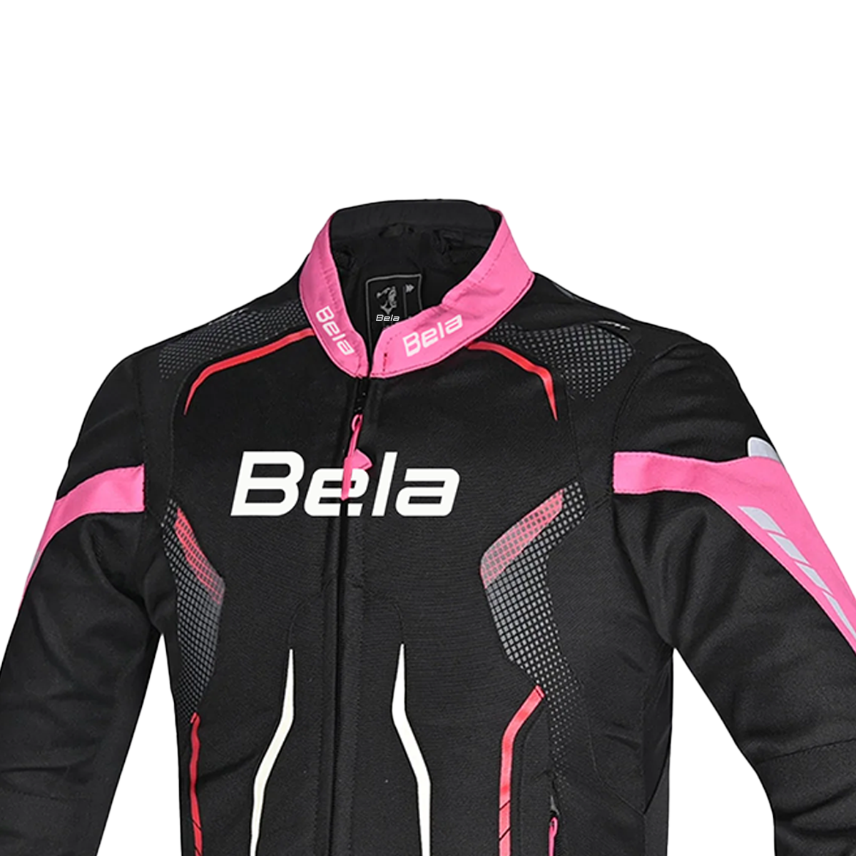 BELA STAR LIGHT Moto Junior Textile Jackets Black Pink – 4 – Maximomoto PT