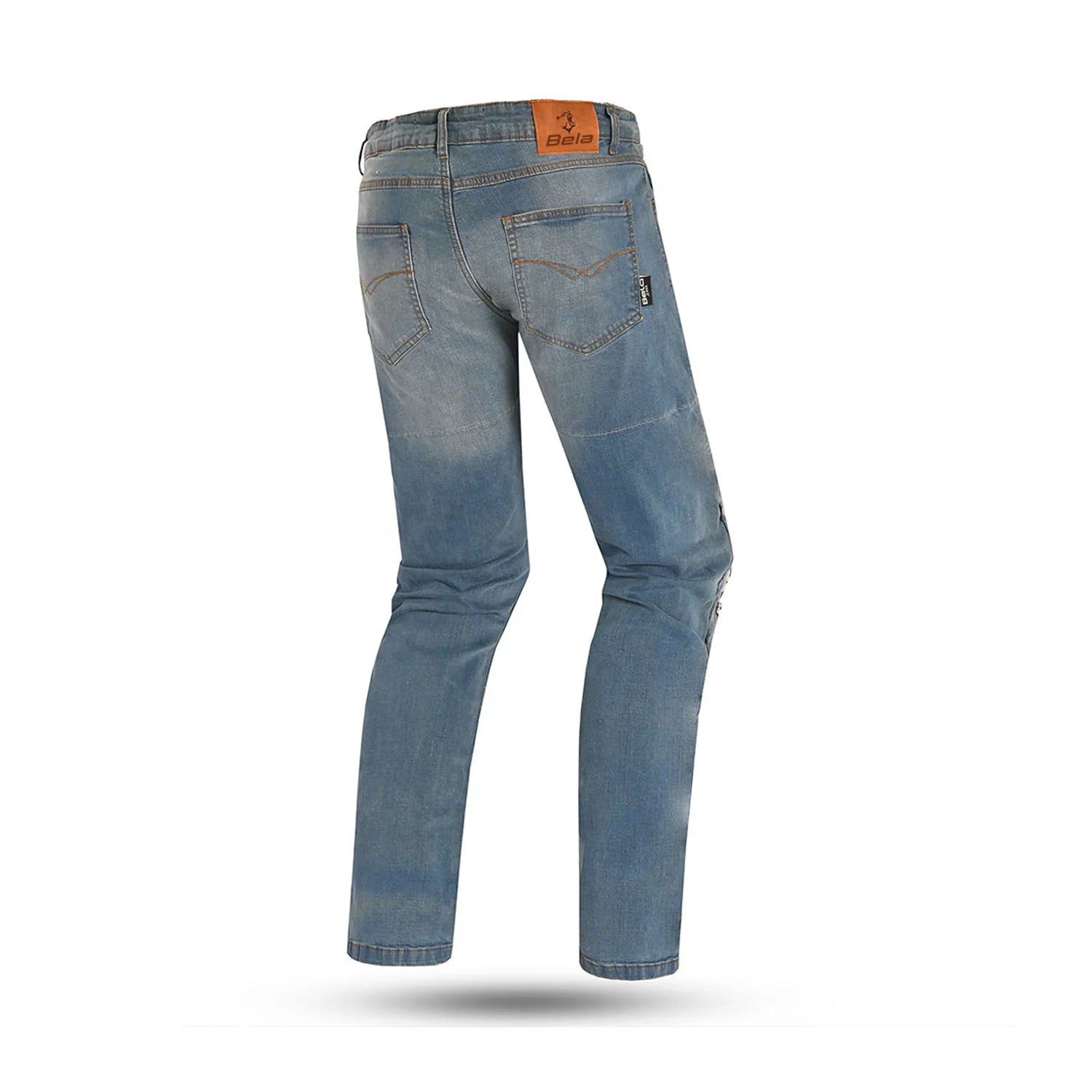 BELA STONE Denim Jeans Moto Calcas Camuflagem Azul – 3 – Maximomoto PT
