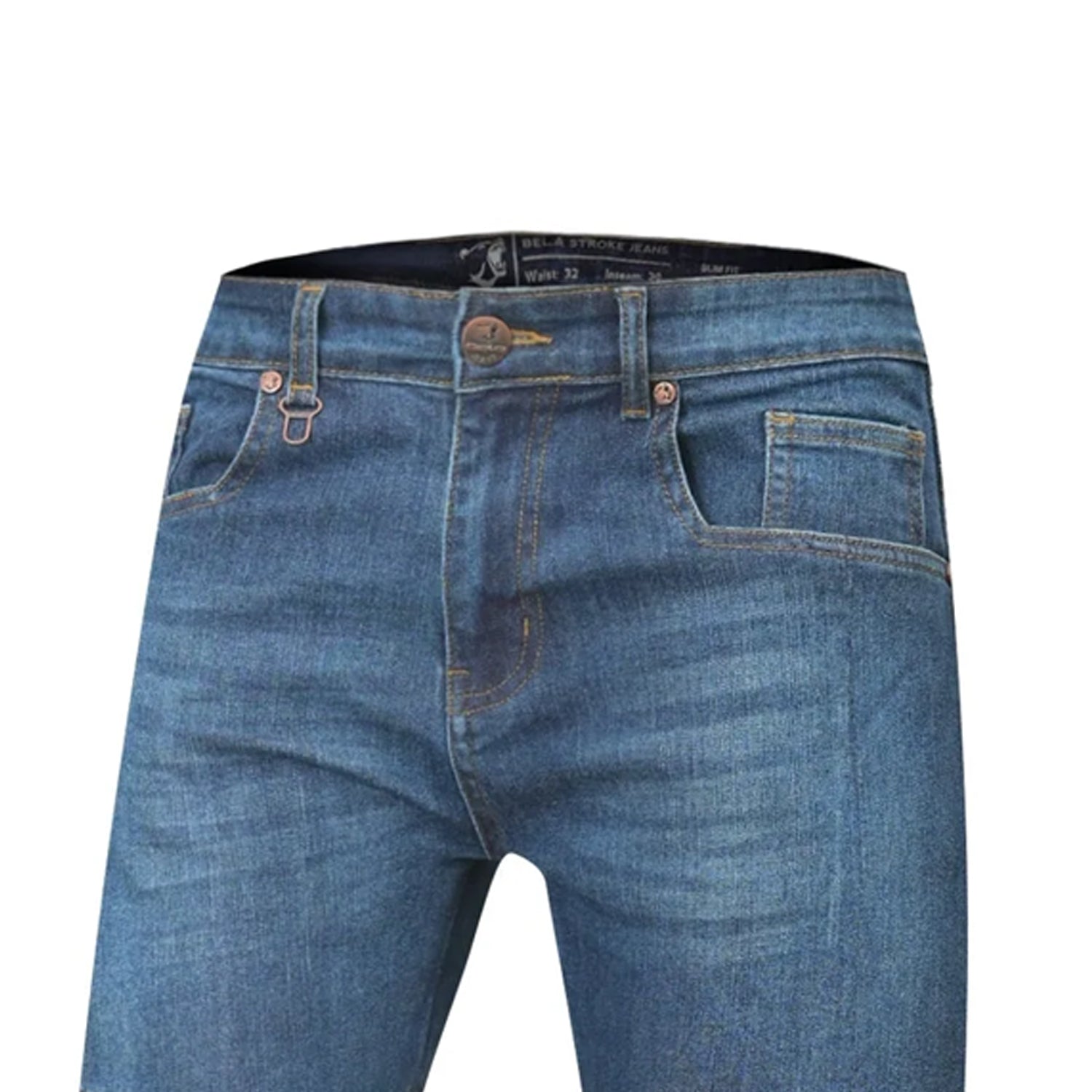 BELA STROKE Denim Jeans Moto Calcas  Azul Spray 30L – 6 – Maximomoto PT