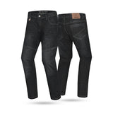 BELA STROKE Denim Jeans Moto Calcas Preto 30L