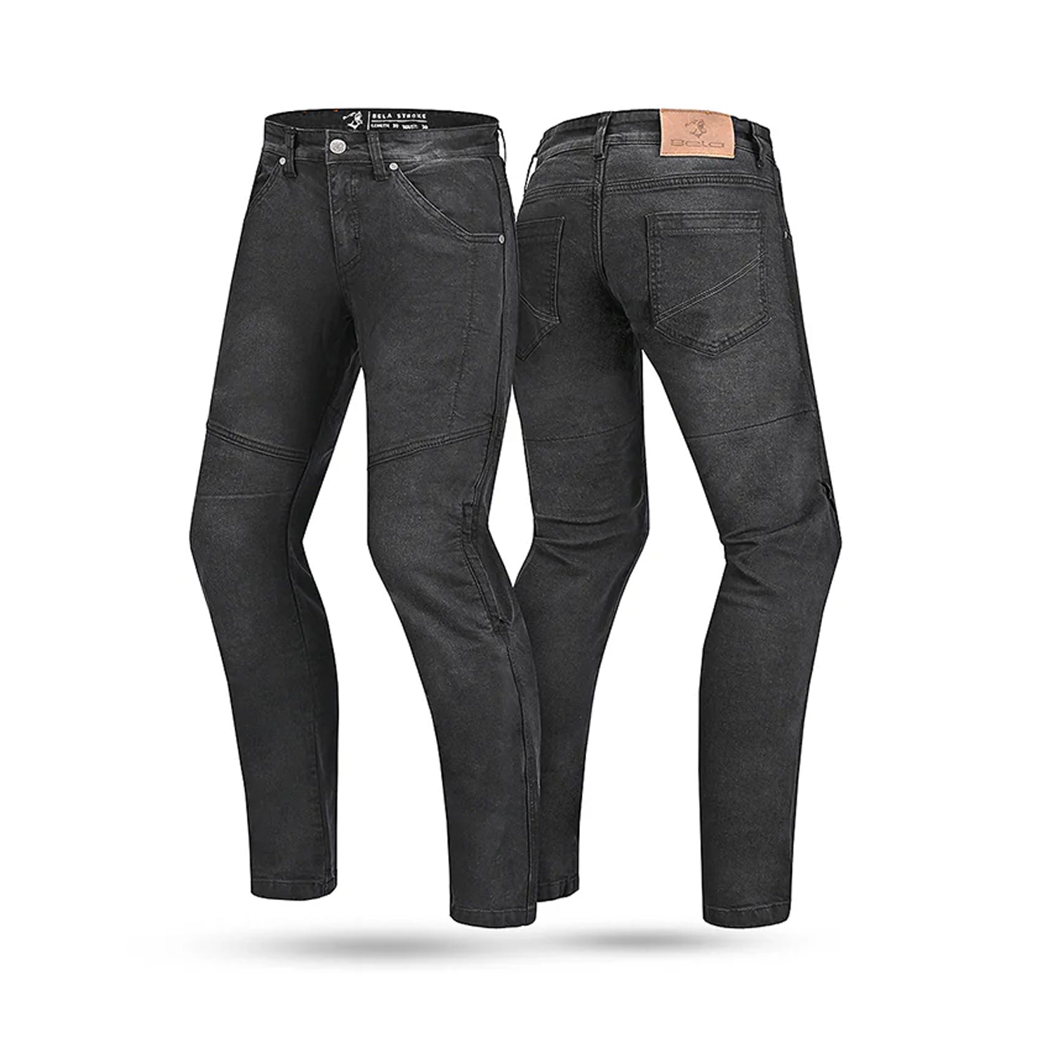 BELA STROKE VAQUEIRO Denim Jeans Moto Homem Calcas Preto 32L – 2 – Maximomoto PT
