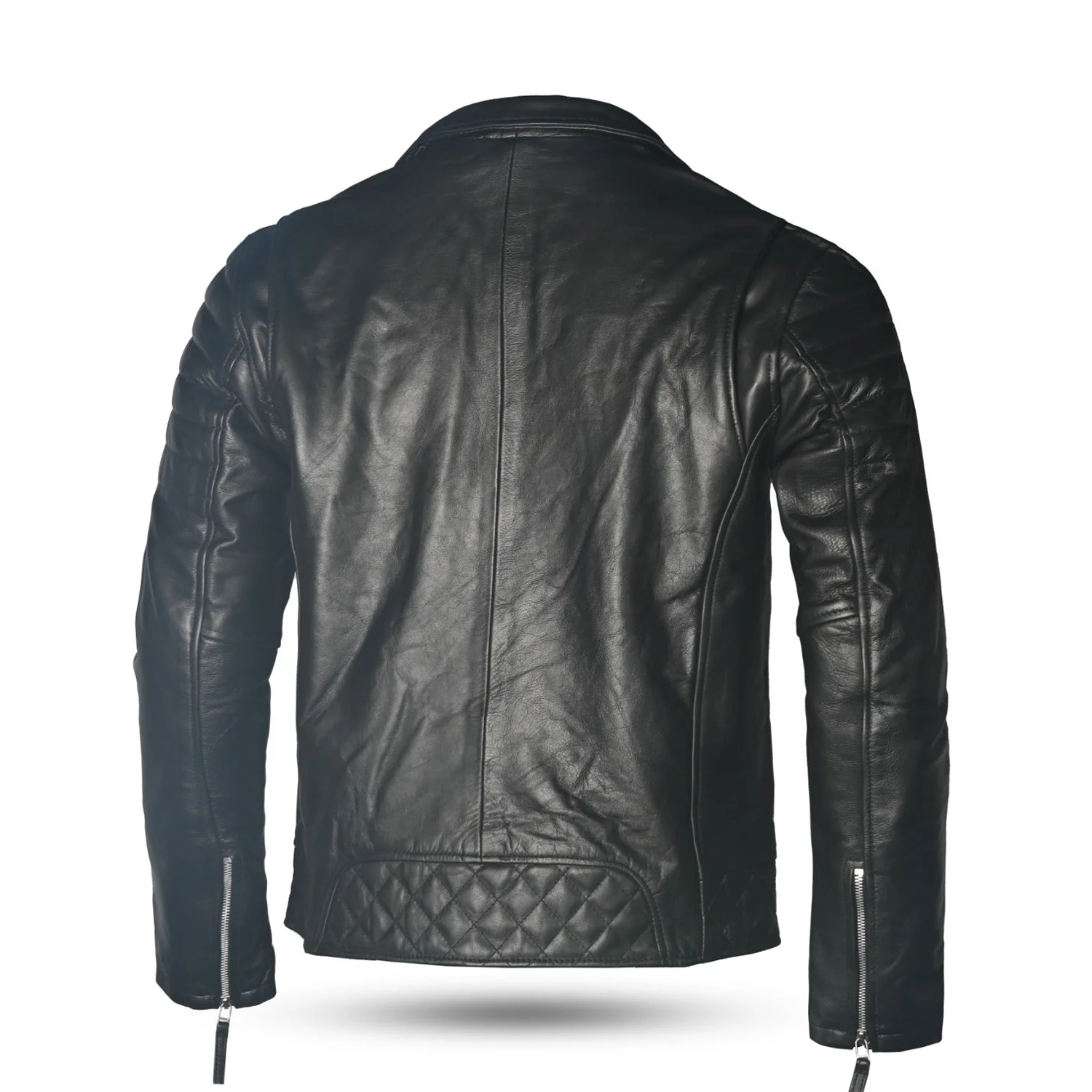 BELA SWISS Moto Homem Couro Moto Casacos Preto – 3 – Maximomoto PT