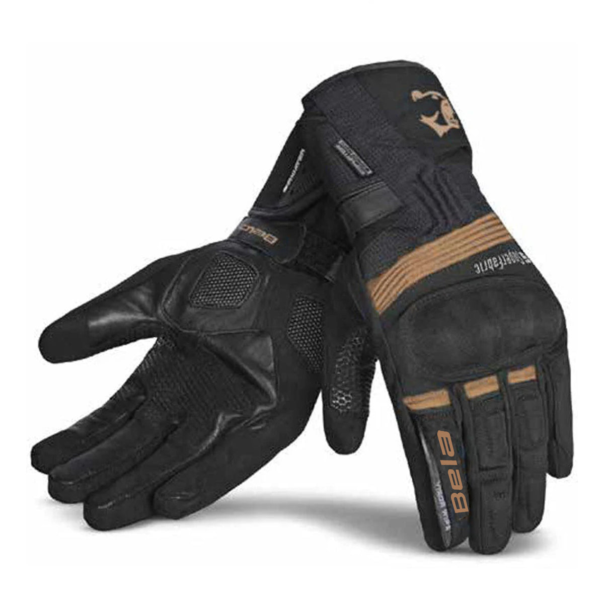 BELA Storm Winter WP Textile Luvas Preto Areia