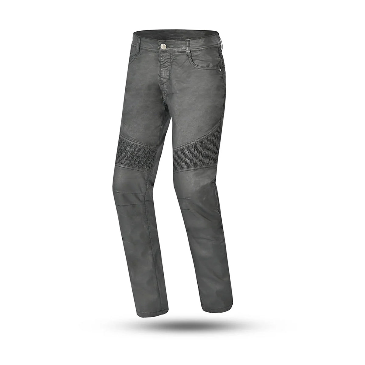 BELA TOM WAX COTTON Moto Homem Calcas Vaquero Jeans Preto