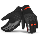 BELA TRACKER 2.0 WINTER WP Luvas De Moto Preto Vermelho