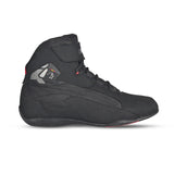 BELA TROPHY Short Leather Motorcycle Boots for Men - Black