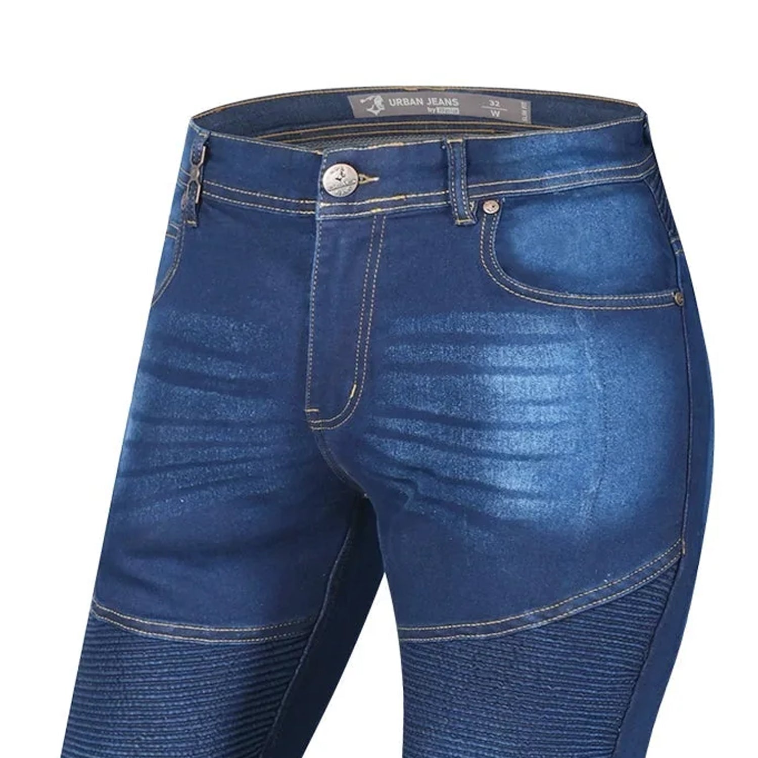 BELA URBAN LADY Jeans De Moto Senhora Azul Indigo – 4 – Maximomoto PT
