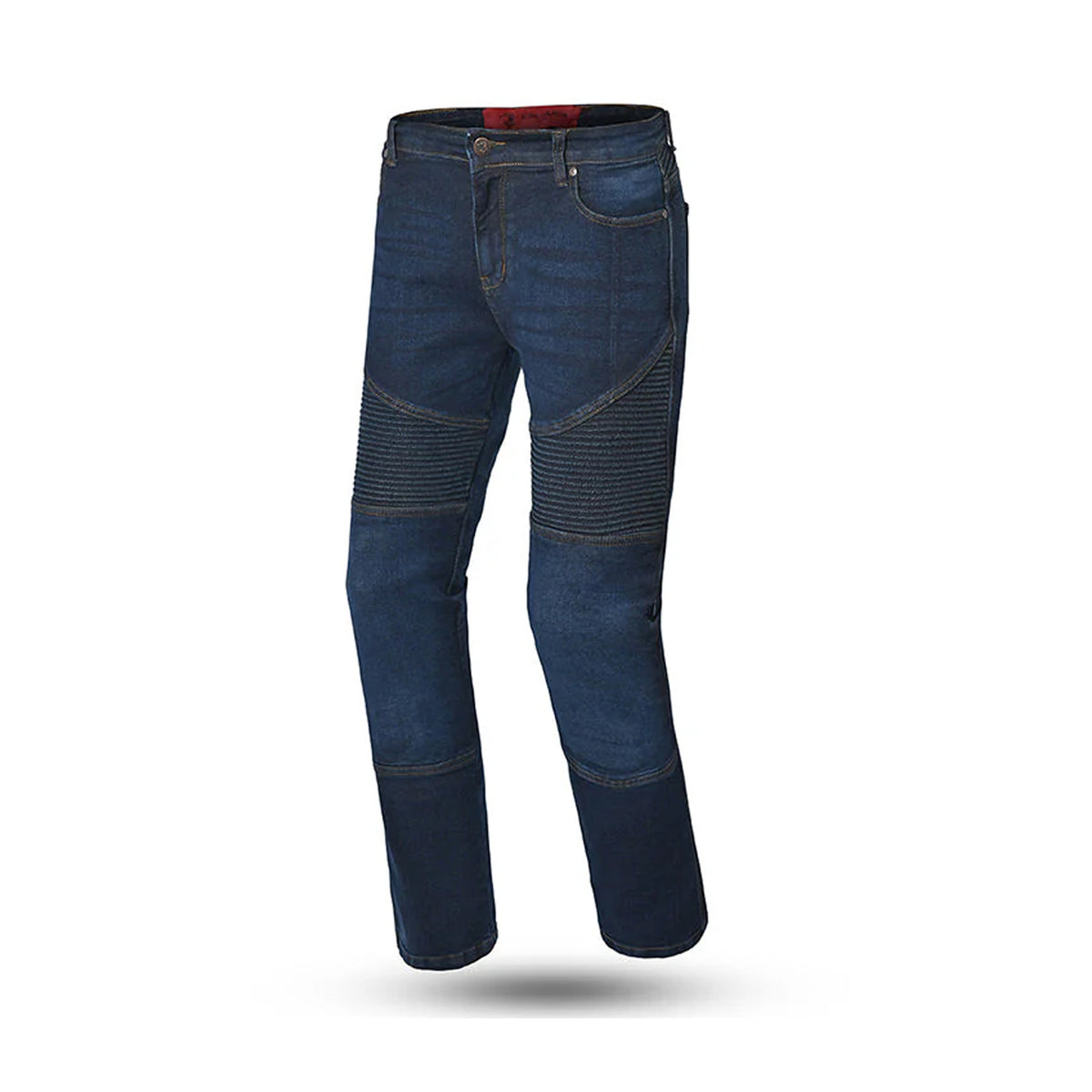 BELA URBAN Denim Jeans Moto Senhora Calcas Oscura Azul