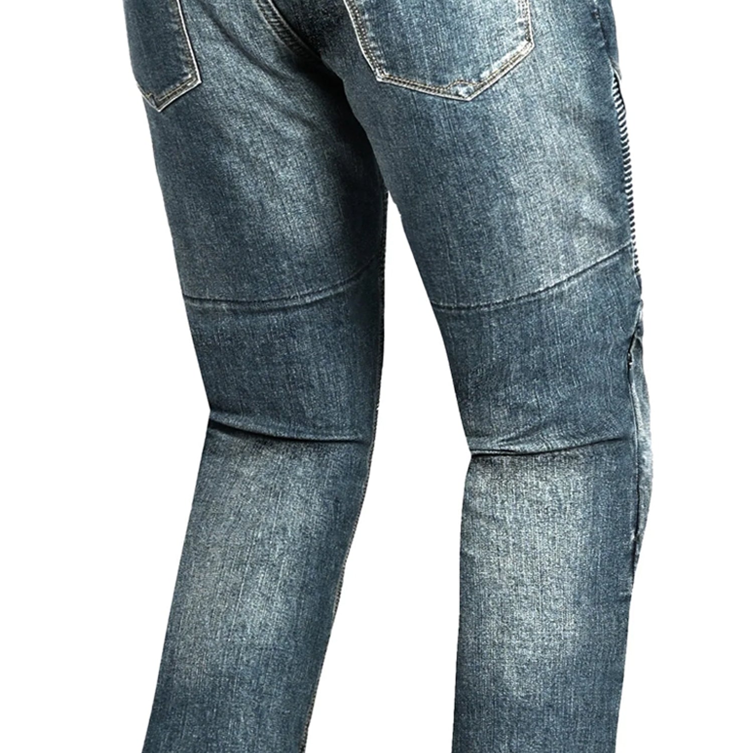 BELA URBAN LADY Jeans De Moto Senhora Azul Khaki Tint – 7 – Maximomoto PT