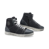 BELA Venus Leather Motorcycle Boots for Men - Blue