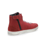 BELA Venus Leather Motorcycle Men's Boots Red