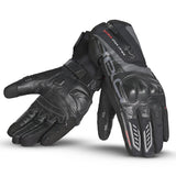 BELA WINTER WP Motorcycle Leather Gloves Black