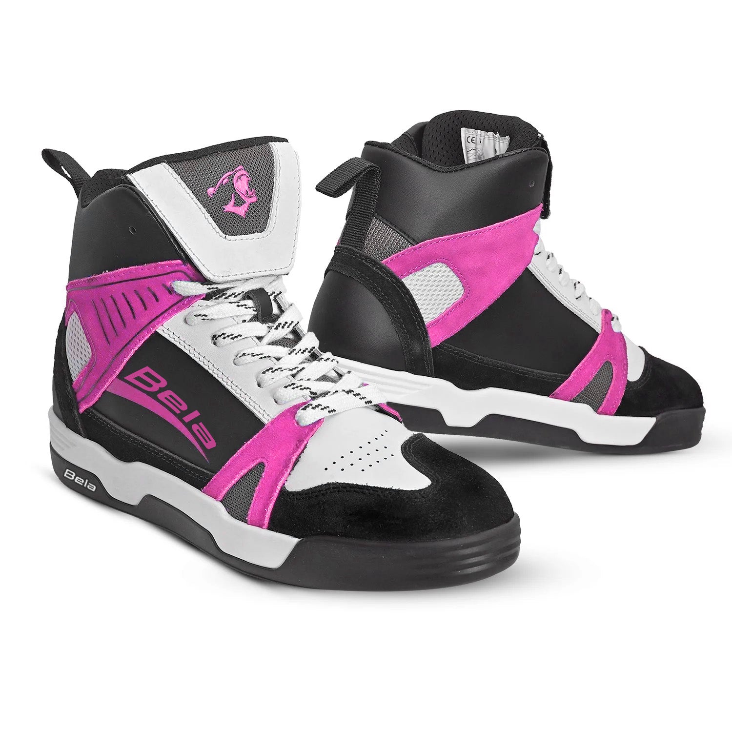 BELA Rover Urban Women's Boots Black Balnaco Fuchsia – 1 – Maximomoto PT