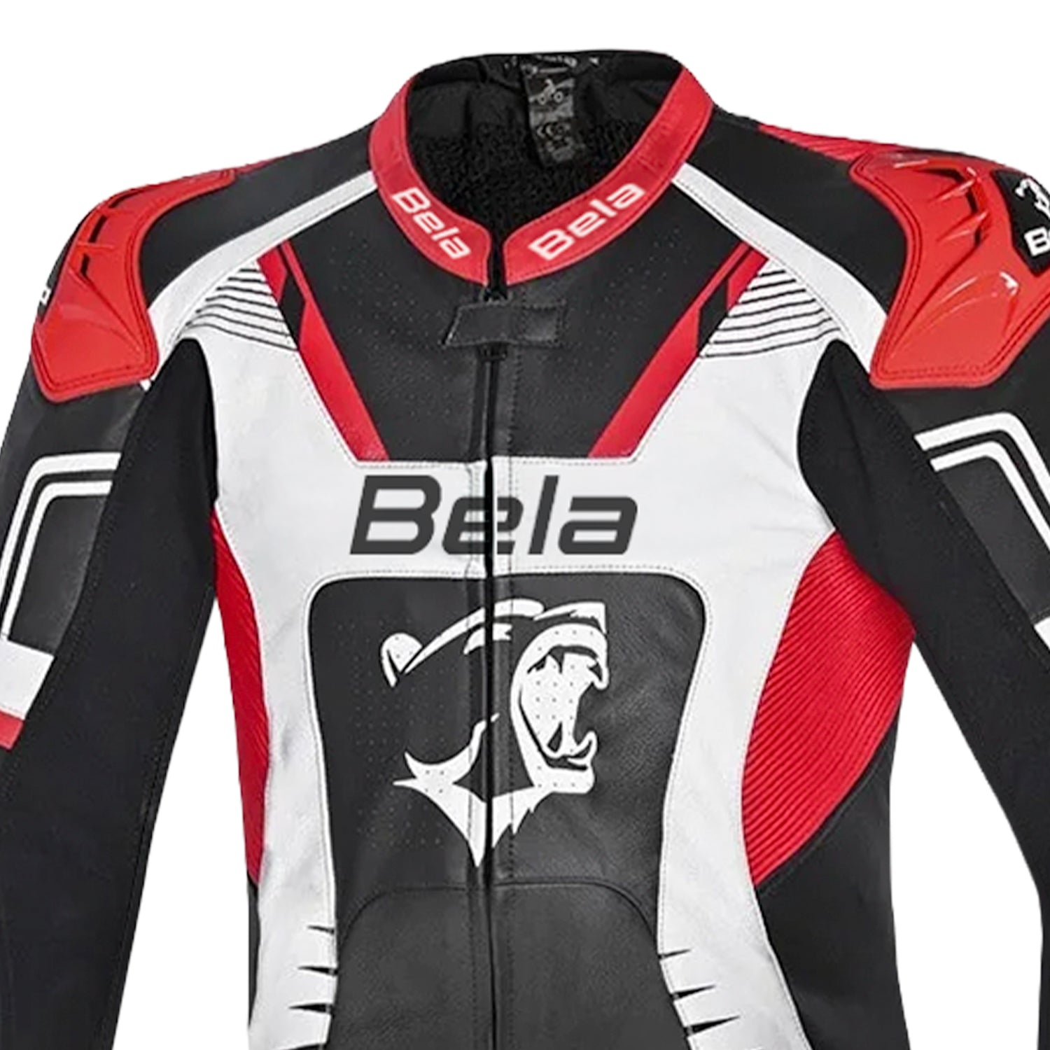 BELA X RACE 2 PC Motorcycle Leather Suits Black White Red – 4 – Maximomoto PT