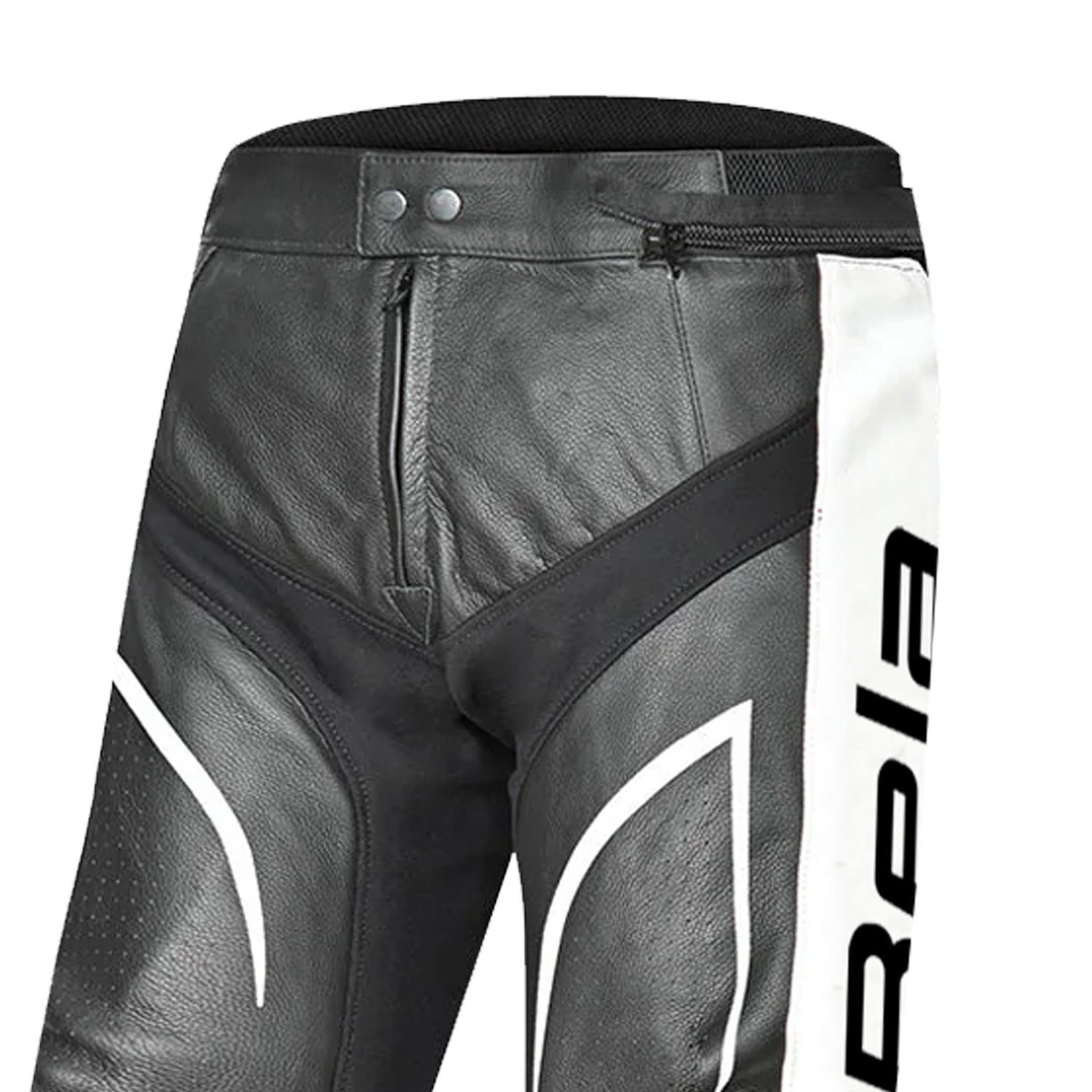 BELA X RACE Calcas De Moto Couro Preto Branco Vermelho – 4 – Maximomoto PT