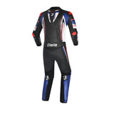BELA MONO 2 PC Beast Leather Motorcycle Suit Black White Blue Red