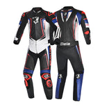 BELA MONO 2 PC Beast Leather Motorcycle Suit Black White Blue Red