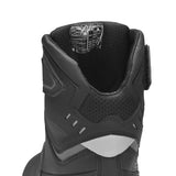 BELA BLAZE Botas De Moto Couro Homem Preto