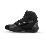 Beautiful Kiva Women's Motorcycle Leather Boots Black Purple