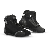 BELA KIVA Homem Moto Couro Botas Preto Cinza
