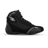 BELA KIVA Homem Moto Couro Botas Preto Cinza