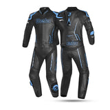 BELA ROCKET Mix Kangaroo 1 PC Motorcycle Suit Black Blue