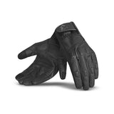 BELA APOLO Summer Motorcycle Women's Textile Gloves Black