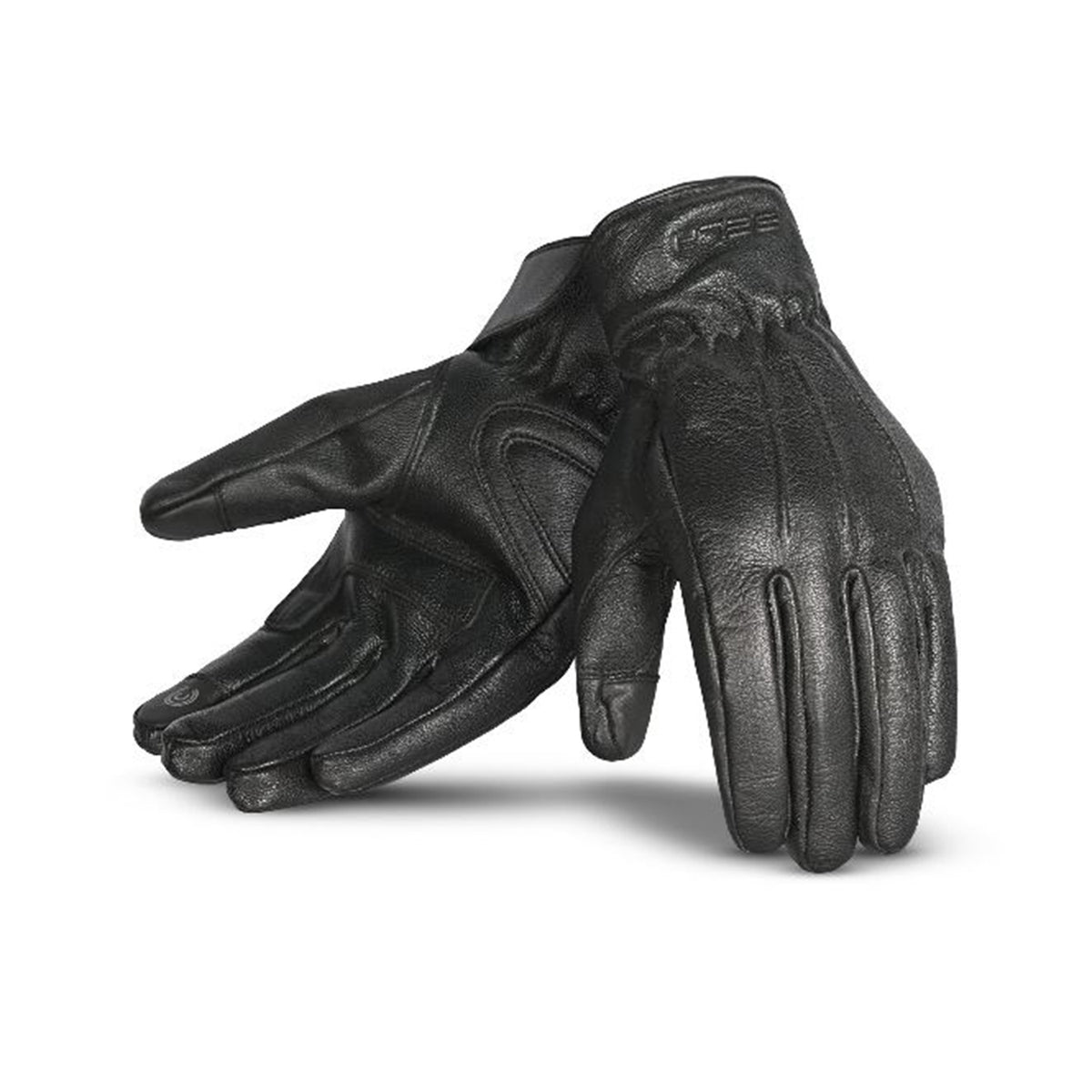 BELA ELEGANZE WP Luvas De Moto Couro Preto