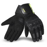 BELA TWIX Moto Textile Men's Gloves Black Fluorescent Yellow