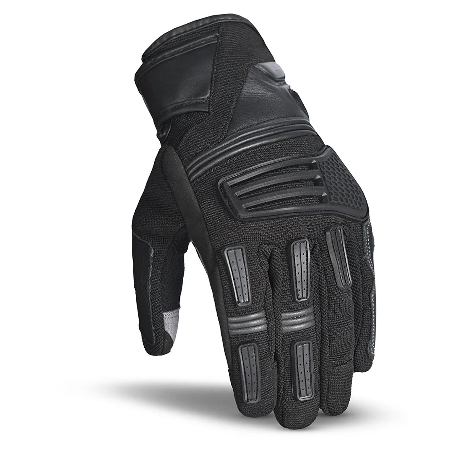 BELA ARIZON Moto Homem Textil Luvas Preto Cinza – 4 – Maximomoto PT