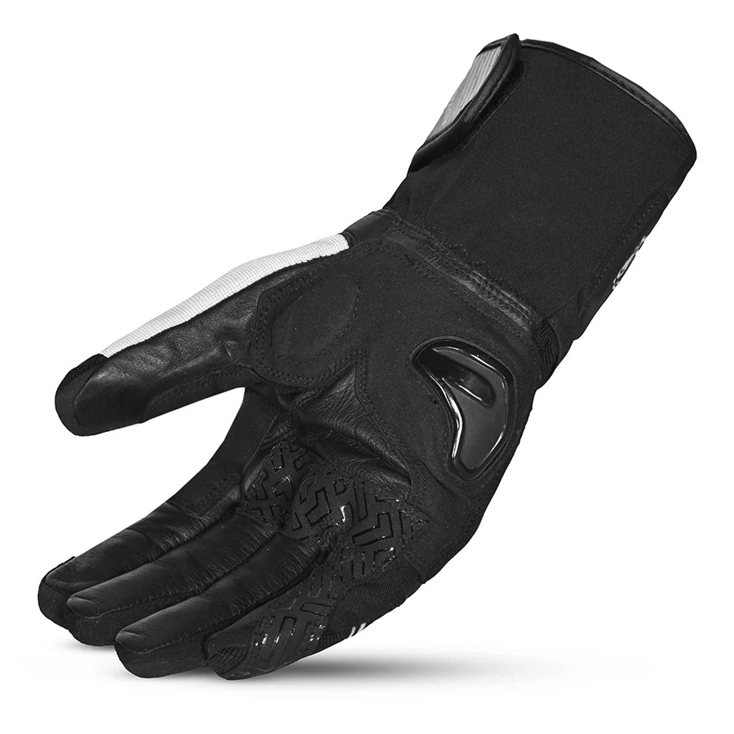 BELA HIGHWAY WINTER WP Luvas De Moto Couro Preto Branco – 5 – Maximomoto PT
