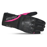 BELA HIGHWAY WINTER WP Women's Motorcycle Leather Gloves Black Pink