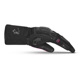 BELA HIGHWAY WINTER WP Women's Motorcycle Leather Gloves Black Pink