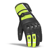 BELA ICE WINTER WP Motorcycle Leather Gloves Black Yellow