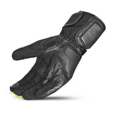 BELA ICE WINTER WP Motorcycle Leather Gloves Black Yellow