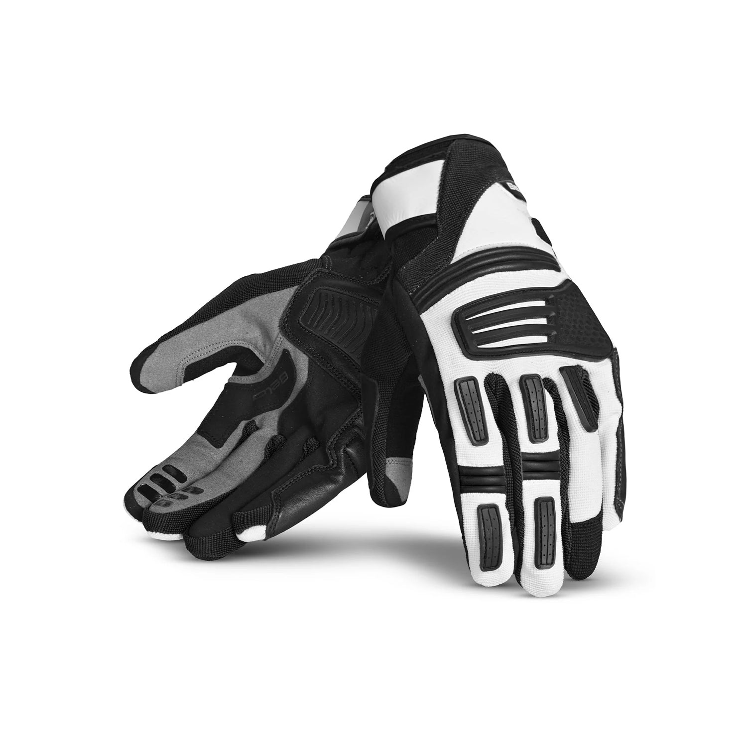BELA ARIZON Luvas De Moto Homem Textil Preto Branco – 1 – Maximomoto PT
