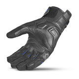 BELA DARING Moto Textile Gloves Gray Black Blue