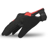 BELA HERO AIR Motorcycle Men's Textile Gloves Black Gray Red