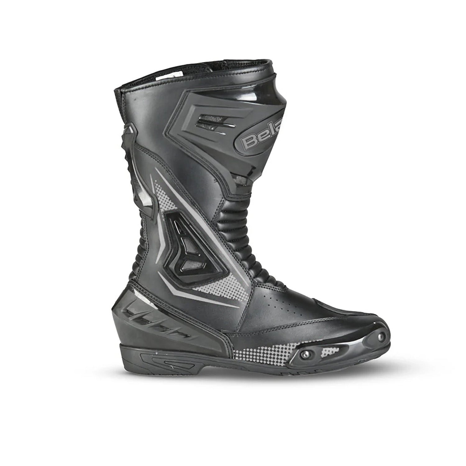 BELA MASTER Men's Motorcycle Leather Boots Black – 2 – Maximomoto PT
