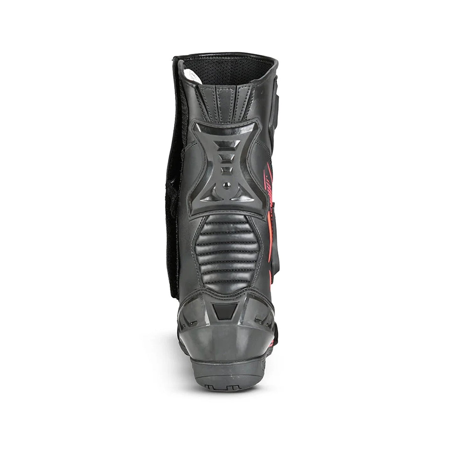 BELA MASTER Moro Couro Botas Preto Vermelho – 4 – Maximomoto PT