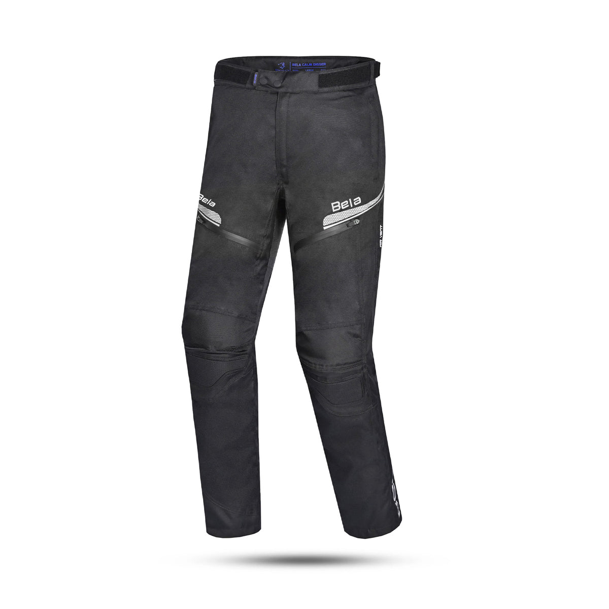 BELA CALM DIGGER Moto Textil Calcas Homem Preto Azul 32L
