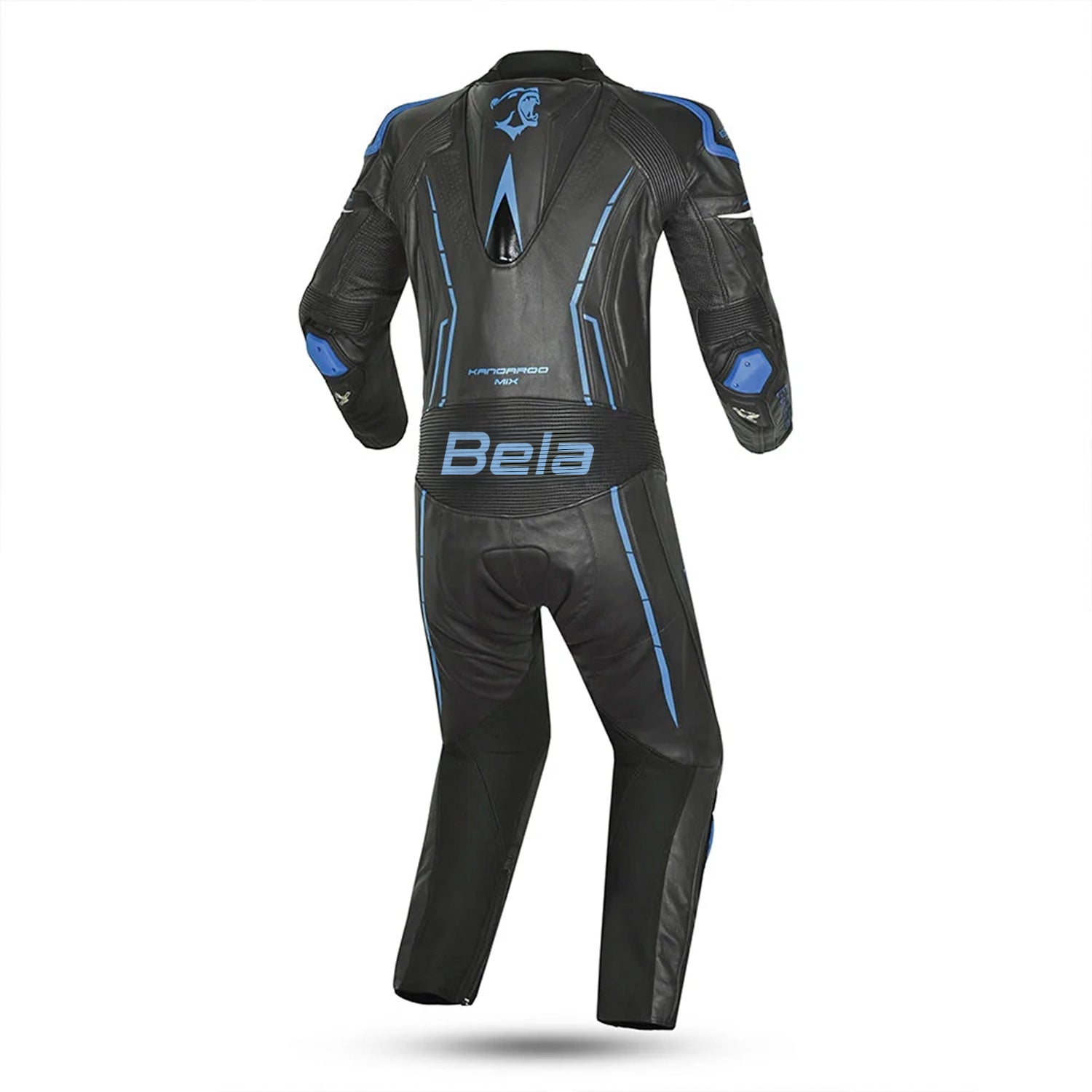 BELA ROCKET KAGAROO MIX 2 PC Fatos De Moto Homem Preto Azul – 3 – Maximomoto PT
