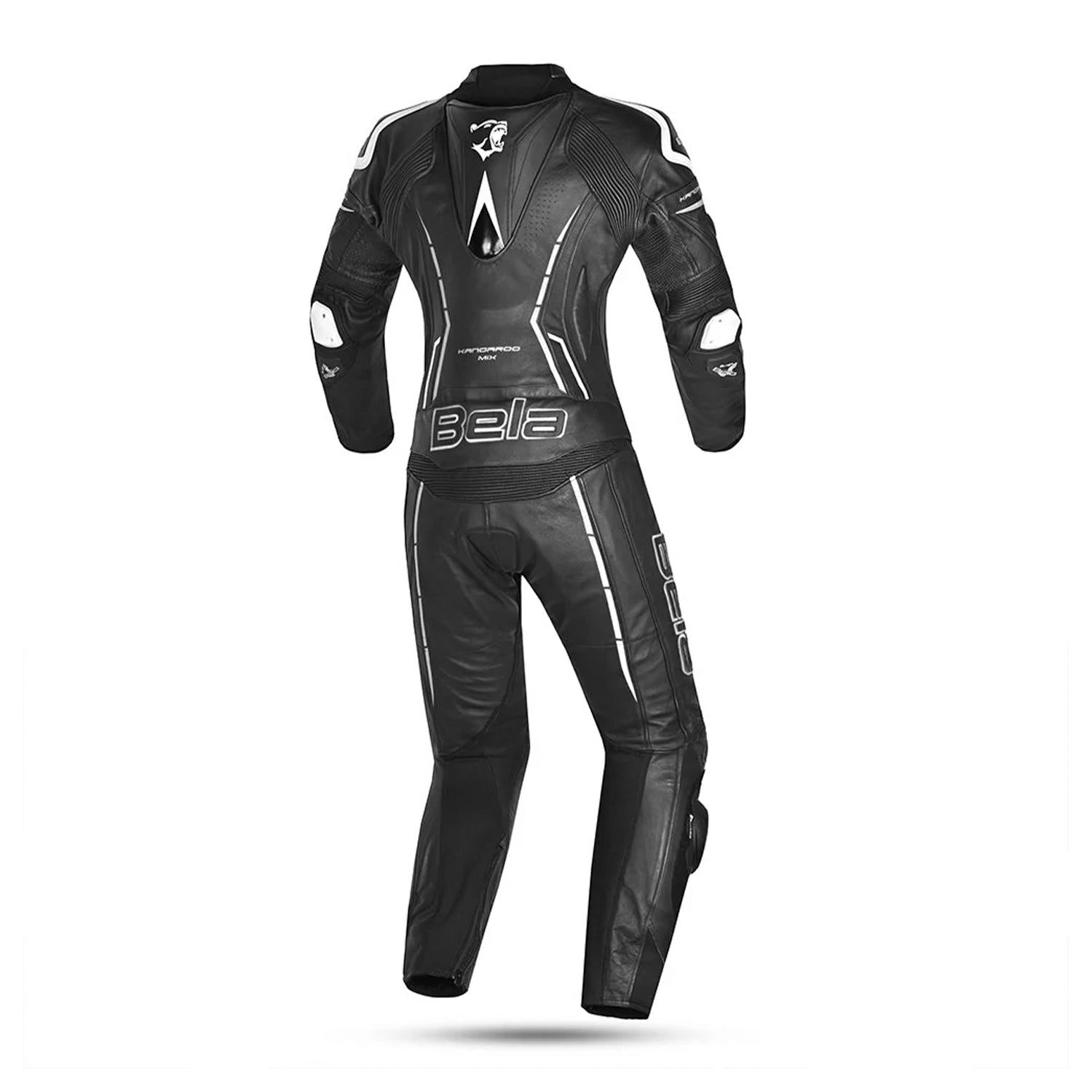 BELA ROCKET MIX KANGAROO 1 PC Motorcycle Lady Suit Black Blanco – 3 – Maximomoto PT