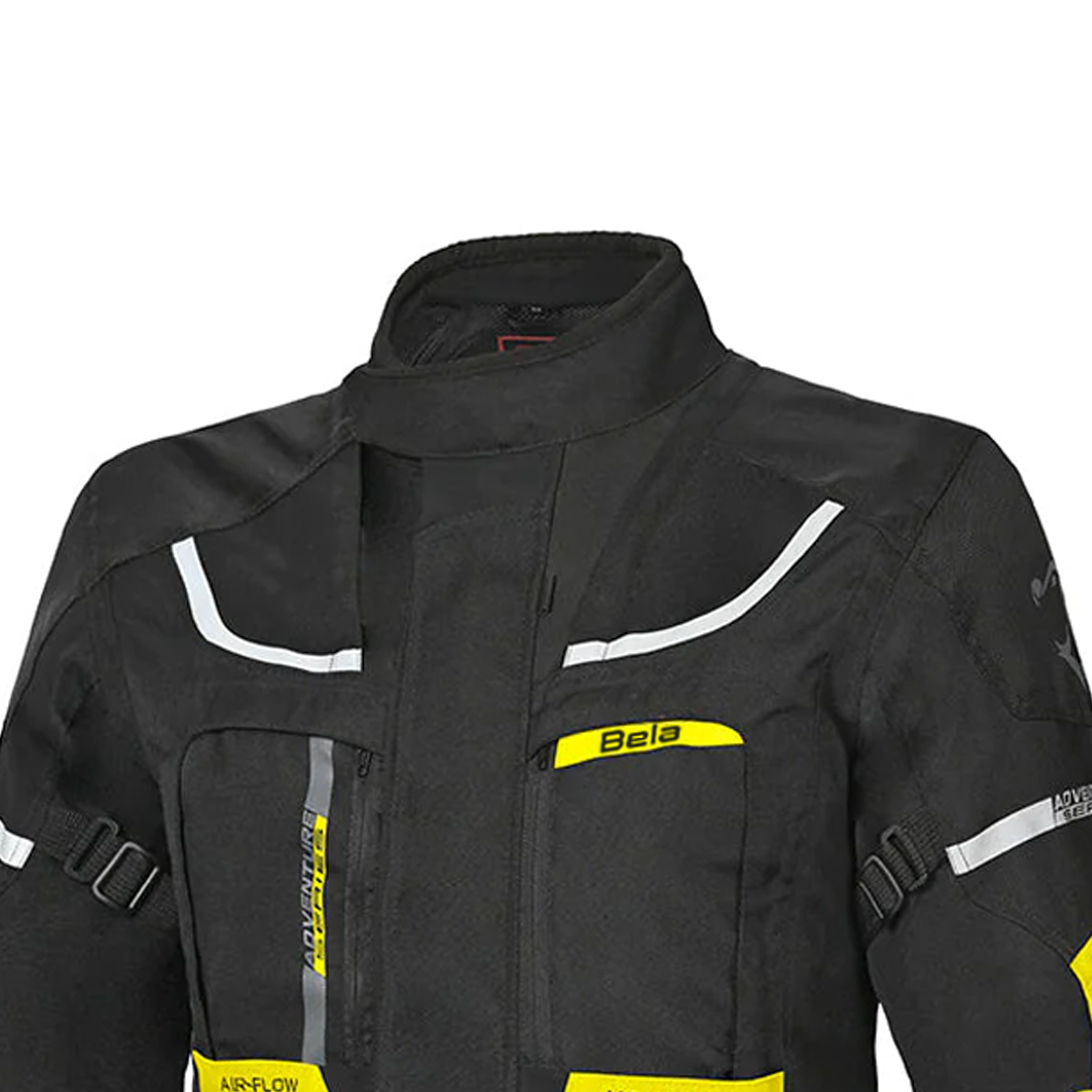 BELA TRANSFORMER 3 Em 1 Casacos De Moto Preto Amarelo Fluo – 4 – Maximomoto PT