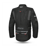BELA TRANSFORMER 3 Em 1 Casacos De Moto Textil Preto Antracite