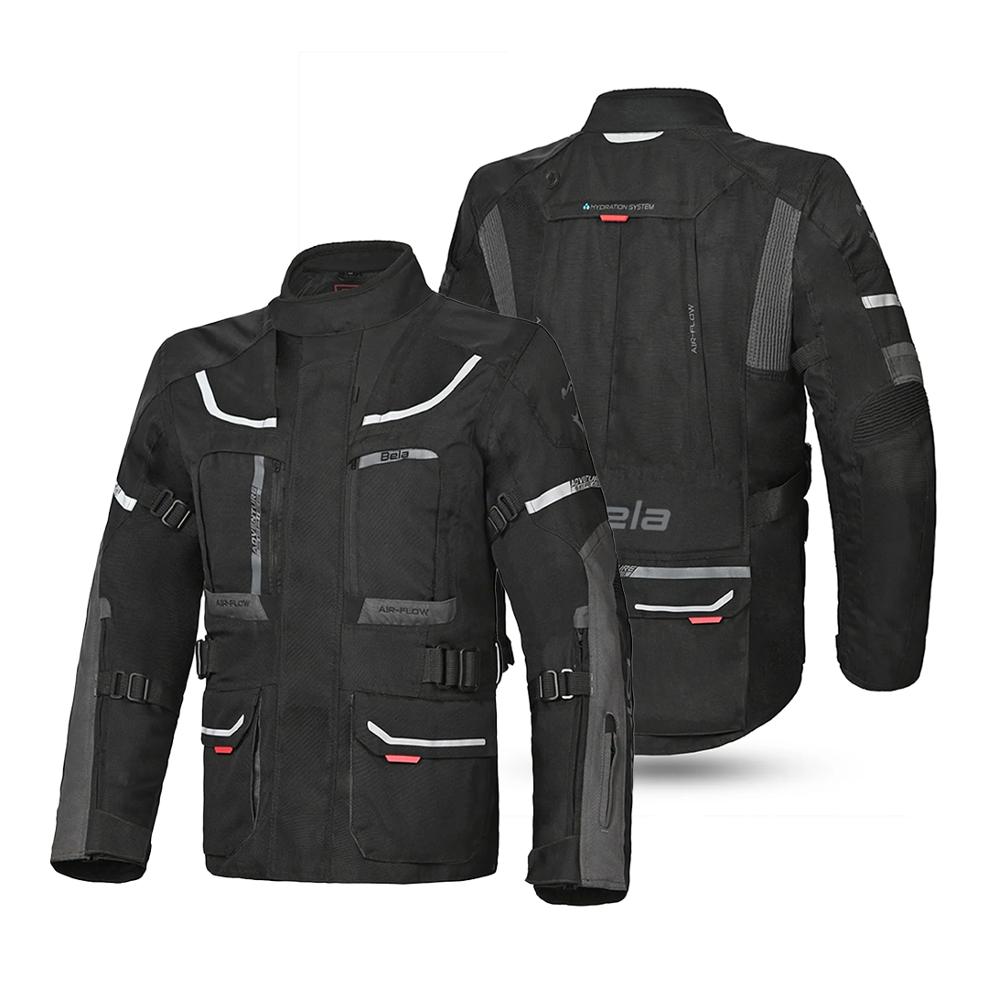 BELA TRANSFORMER 3 Em 1 Casacos De Moto Textil Preto Antracite – 2 – Maximomoto PT