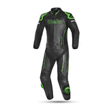 BELA ROCKET Mix Kangaroo 2 PC Motorcycle Suits Black Green