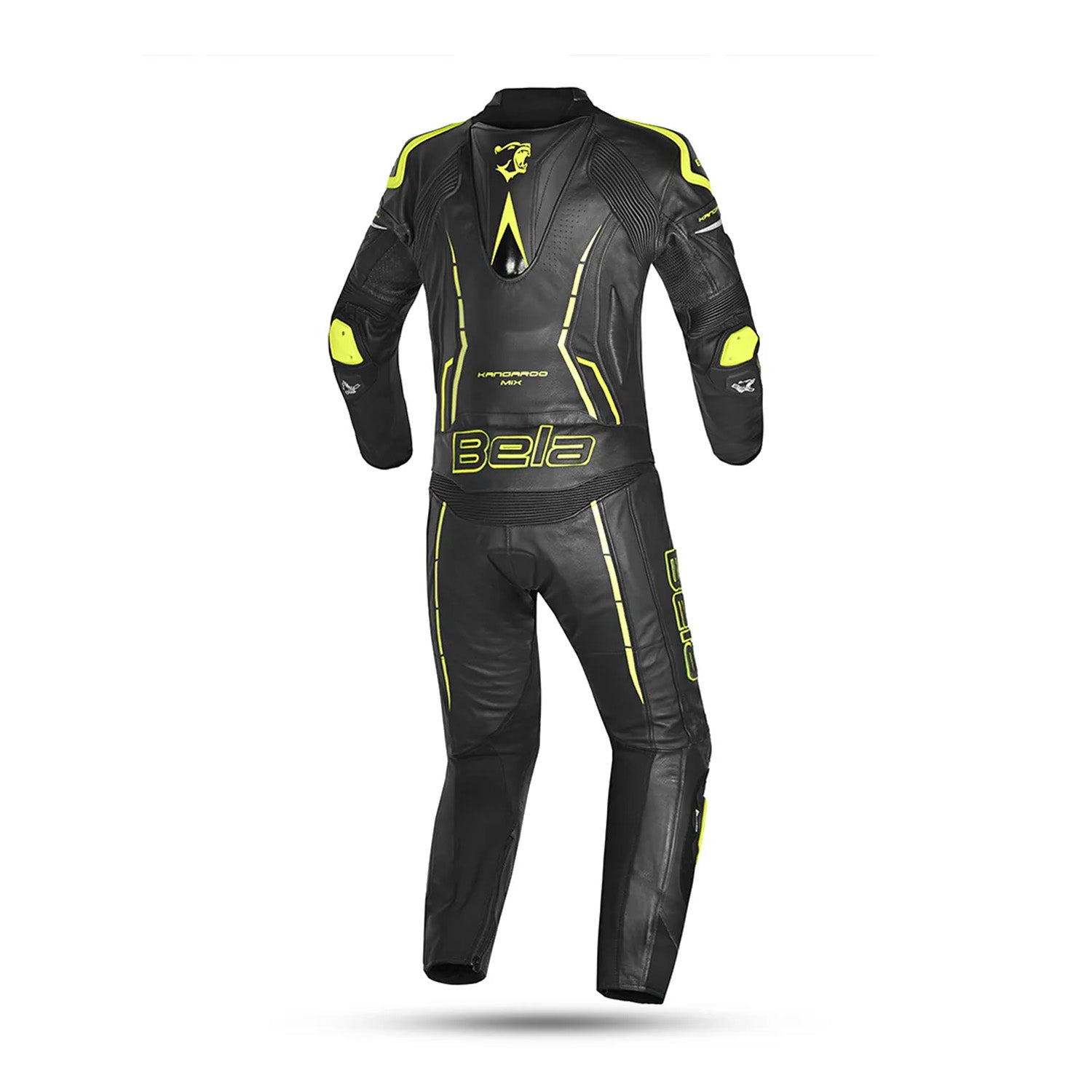 BELA ROCKET MIX KANGAROO 2 PC Fatos De Moto Homem Preto Amarillo Fluro – 2 – Maximomoto PT