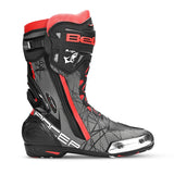 BELA AIR RIDER GP-1 Moto Corrida Botas Preto Cinza Vermelho - Imagem do lado direito de Boots